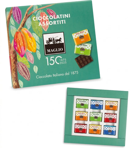 Maglio Assorted Chocolate Green Box 110g