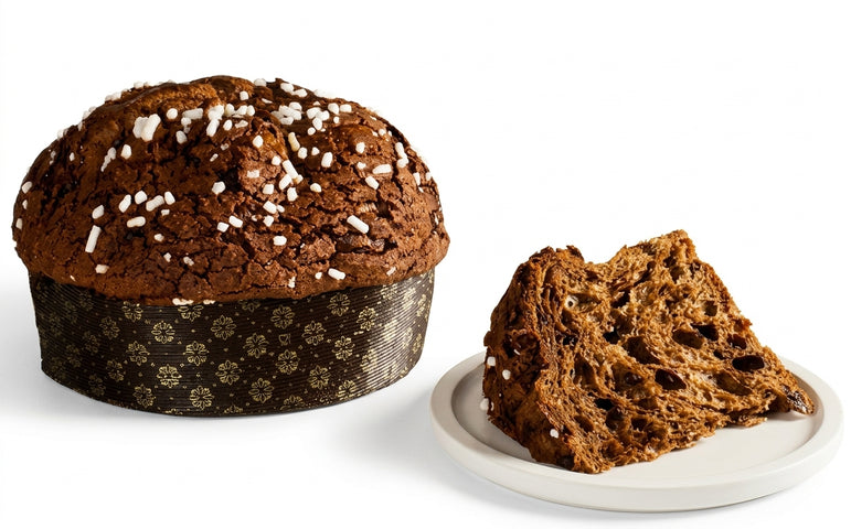 Fratelli Sicilia Premium Dark Chocolate Panettone 72 Hours 1kg