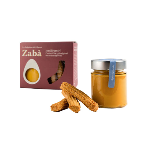 Alberto Marchetti Zabà with Krumiri Corino 150g+40g